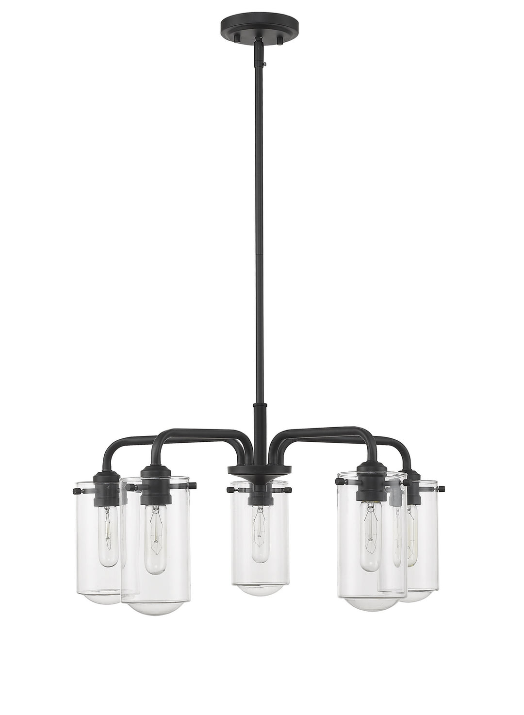 Z-Lite Delaney 471-5MB Chandelier Light - Matte Black