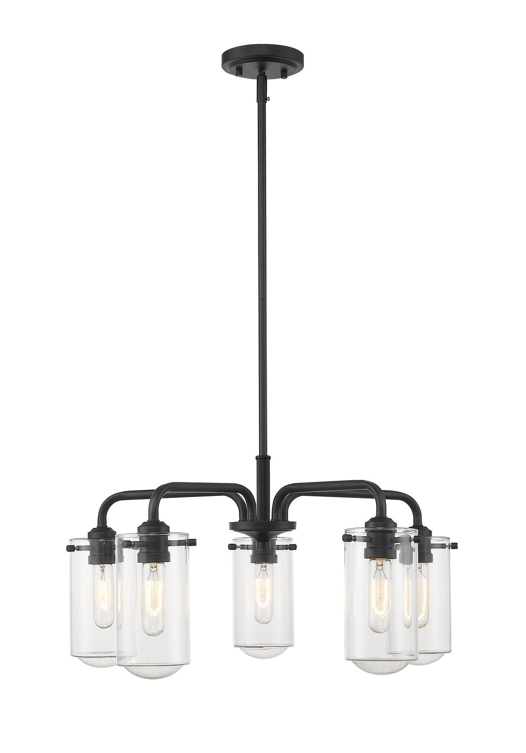 Z-Lite Delaney 471-5MB Chandelier Light - Matte Black