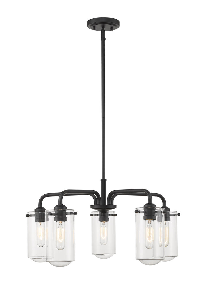 Z-Lite Delaney 471-5MB Chandelier Light - Matte Black