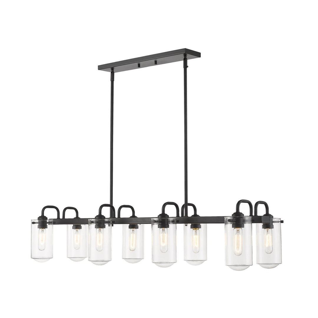 Z-Lite Delaney 471-8L-MB Pendant Light - Matte Black