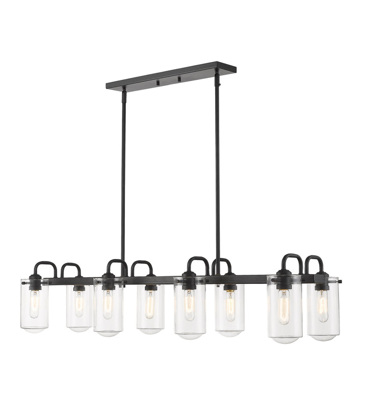Z-Lite Delaney 471-8L-MB Pendant Light - Matte Black