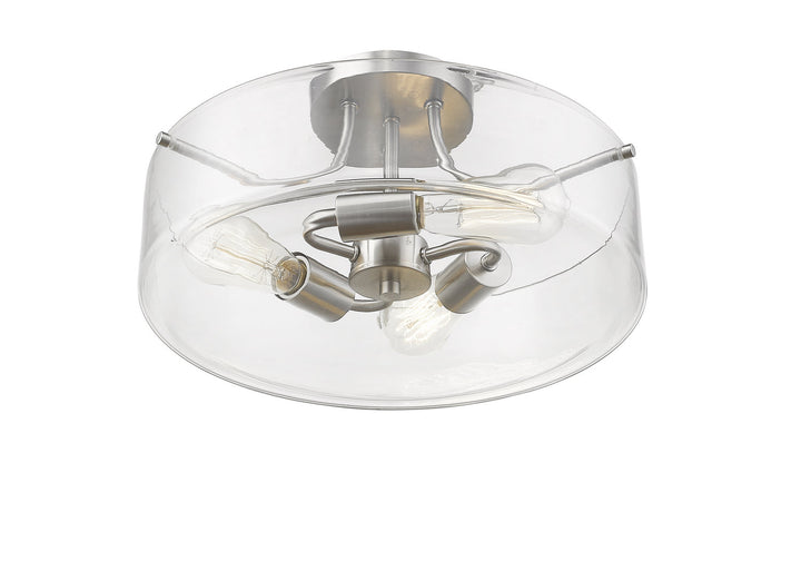 Z-Lite Delaney 471SF-BN Ceiling Light - Brushed Nickel