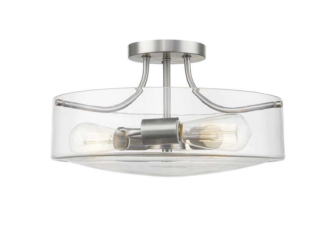 Z-Lite Delaney 471SF-BN Ceiling Light - Brushed Nickel