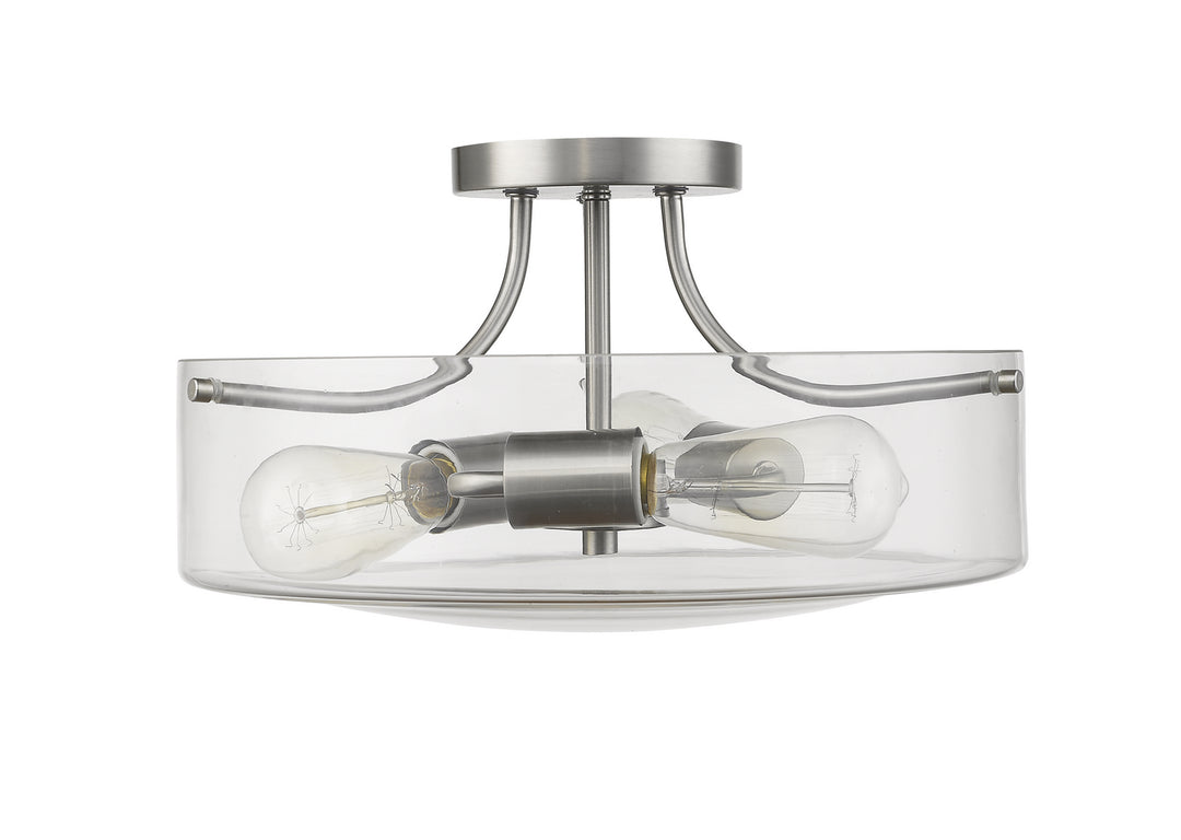 Z-Lite Delaney 471SF-BN Ceiling Light - Brushed Nickel