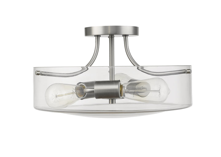 Z-Lite Delaney 471SF-BN Ceiling Light - Brushed Nickel