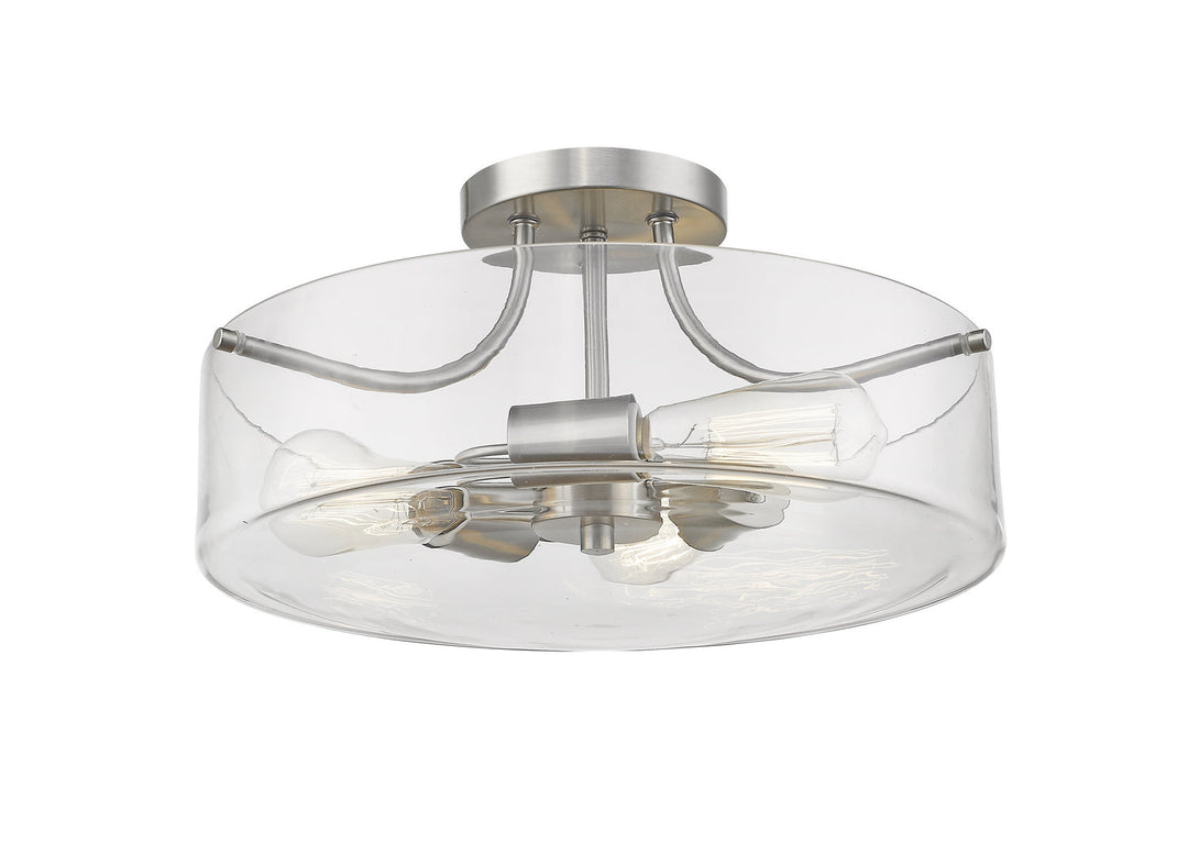 Z-Lite Delaney 471SF-BN Ceiling Light - Brushed Nickel