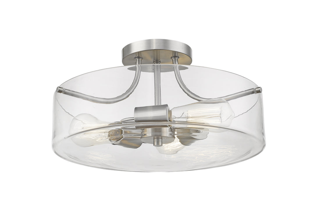 Z-Lite Delaney 471SF-BN Ceiling Light - Brushed Nickel