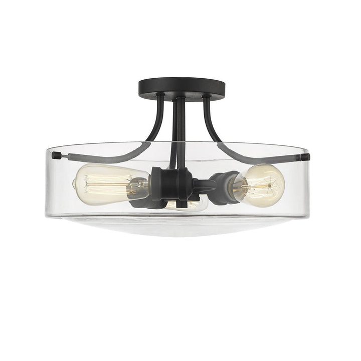 Z-Lite Delaney 471SF-MB Ceiling Light - Matte Black