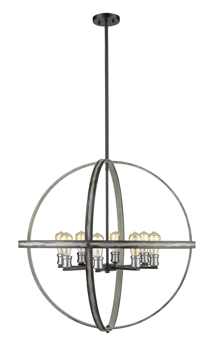 Z-Lite Kirkland 472B32-ABB Pendant Light - Ashen Barnboard