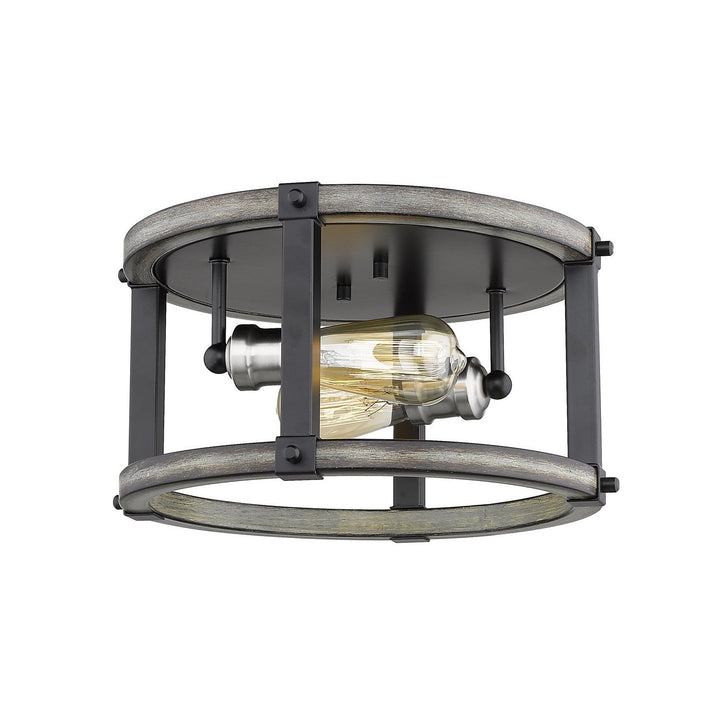 Z-Lite Kirkland 472F2R-ABB Ceiling Light - Ashen Barnboard
