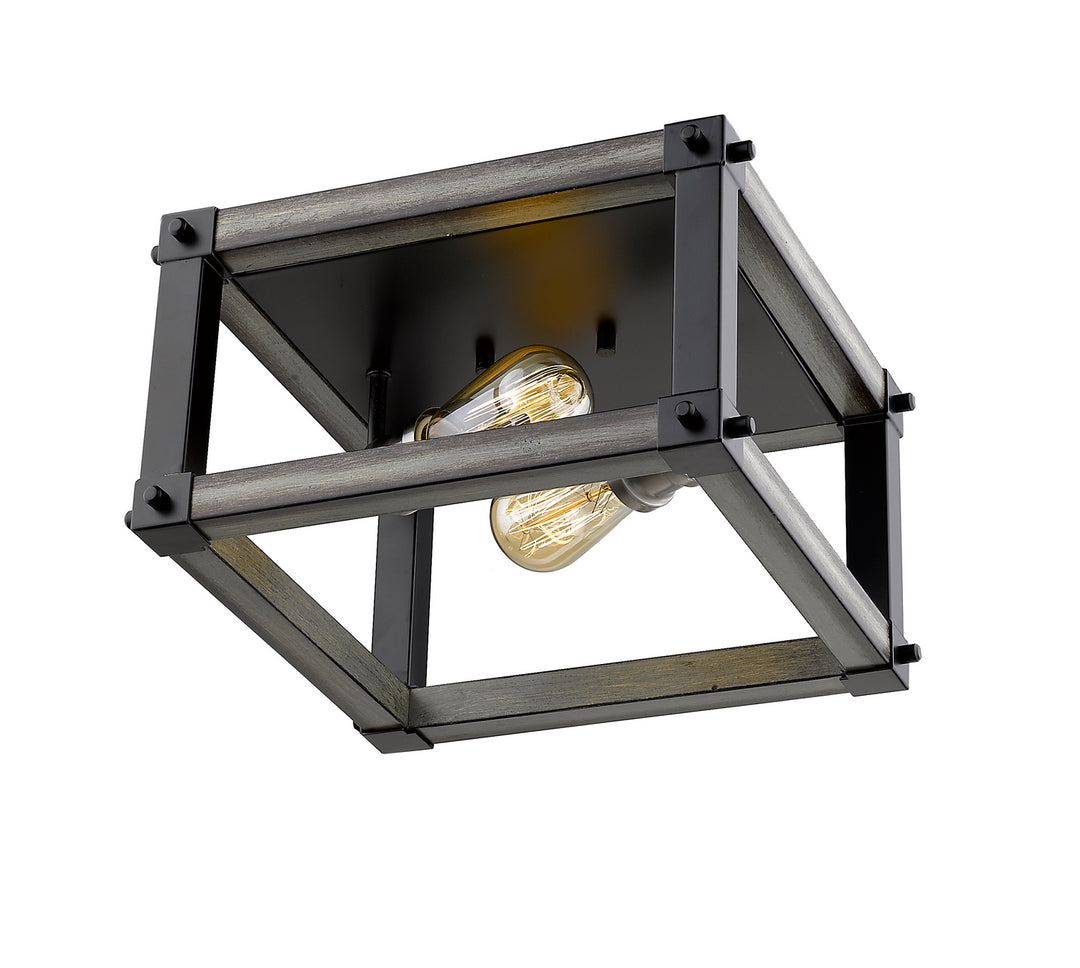 Z-Lite Kirkland 472F2S-ABB Ceiling Light - Ashen Barnboard
