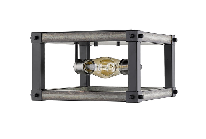Z-Lite Kirkland 472F2S-ABB Ceiling Light - Ashen Barnboard