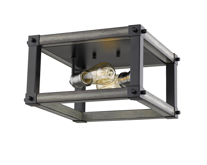 Z-Lite Kirkland 472F2S-ABB Ceiling Light - Ashen Barnboard