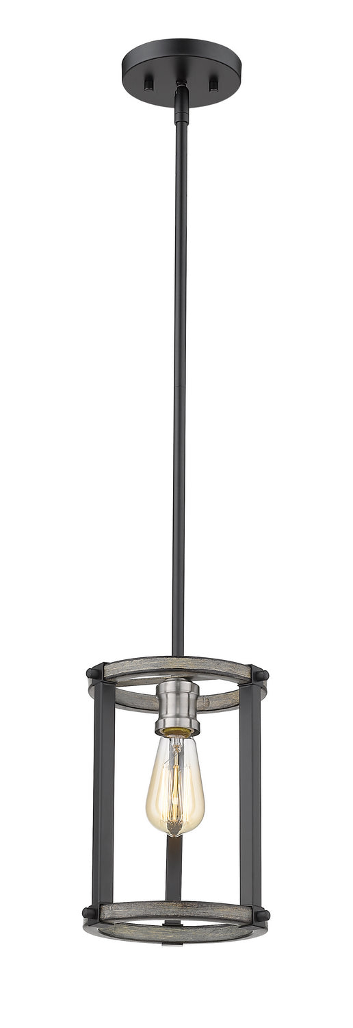 Z-Lite Kirkland 472MPR-ABB Pendant Light - Ashen Barnboard