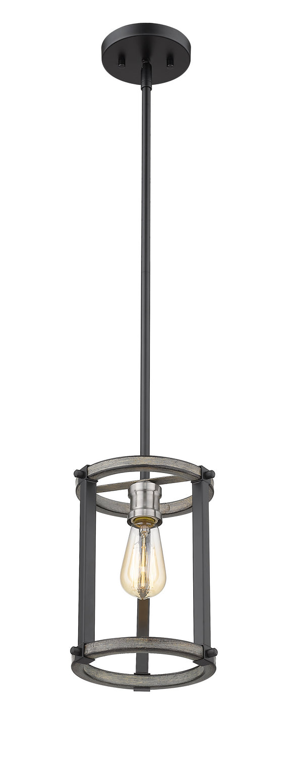 Z-Lite Kirkland 472MPR-ABB Pendant Light - Ashen Barnboard
