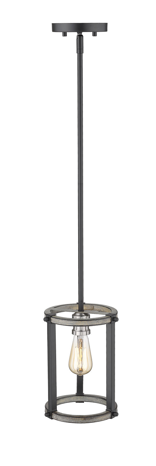 Z-Lite Kirkland 472MPR-ABB Pendant Light - Ashen Barnboard
