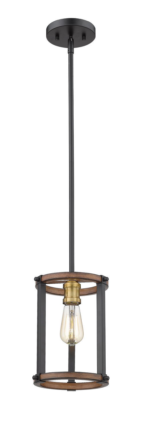 Z-Lite Kirkland 472MPR-RM Pendant Light - Rustic Mahogany