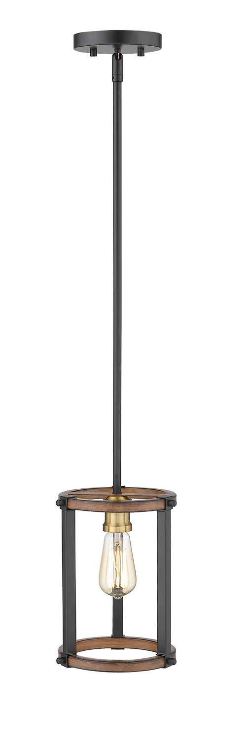 Z-Lite Kirkland 472MPR-RM Pendant Light - Rustic Mahogany