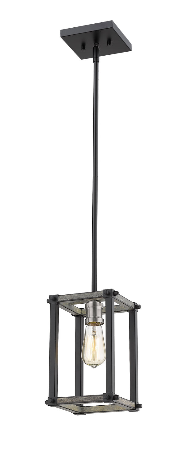 Z-Lite Kirkland 472MPS-ABB Pendant Light - Ashen Barnboard