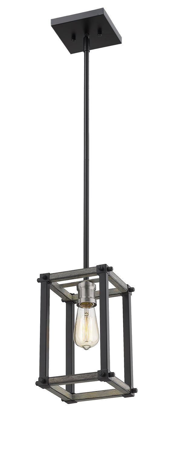Z-Lite Kirkland 472MPS-ABB Pendant Light - Ashen Barnboard