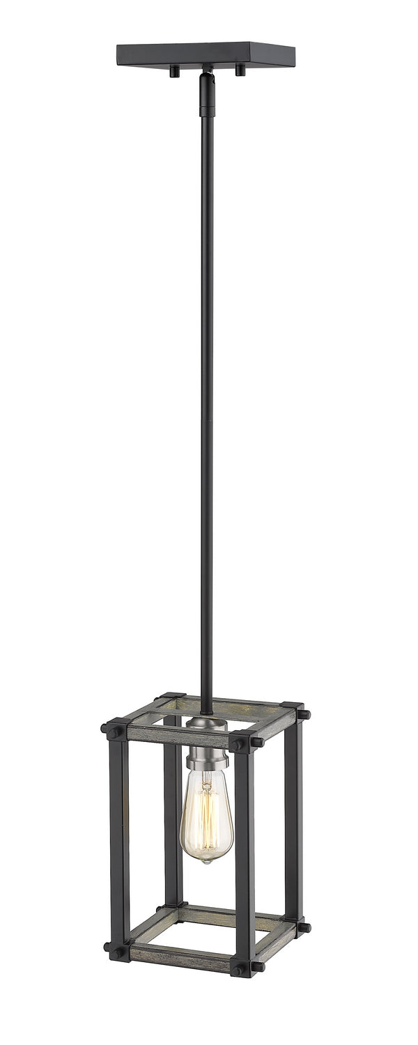 Z-Lite Kirkland 472MPS-ABB Pendant Light - Ashen Barnboard