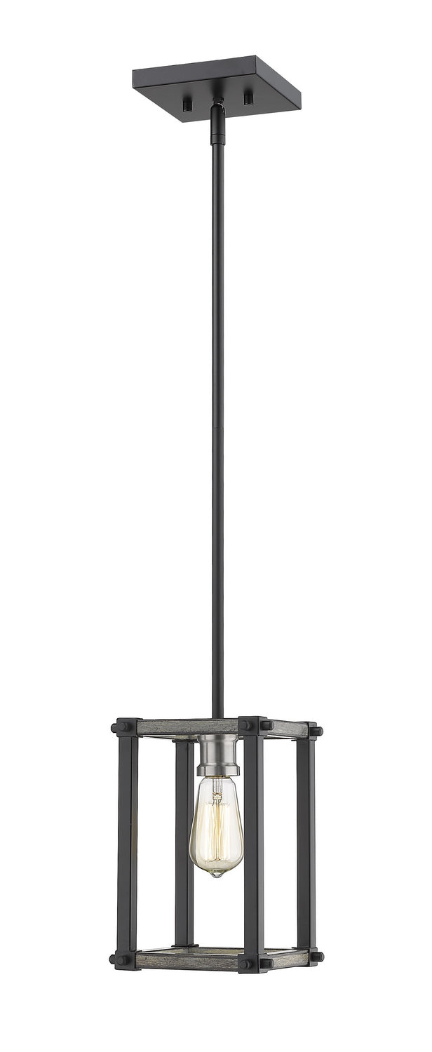 Z-Lite Kirkland 472MPS-ABB Pendant Light - Ashen Barnboard