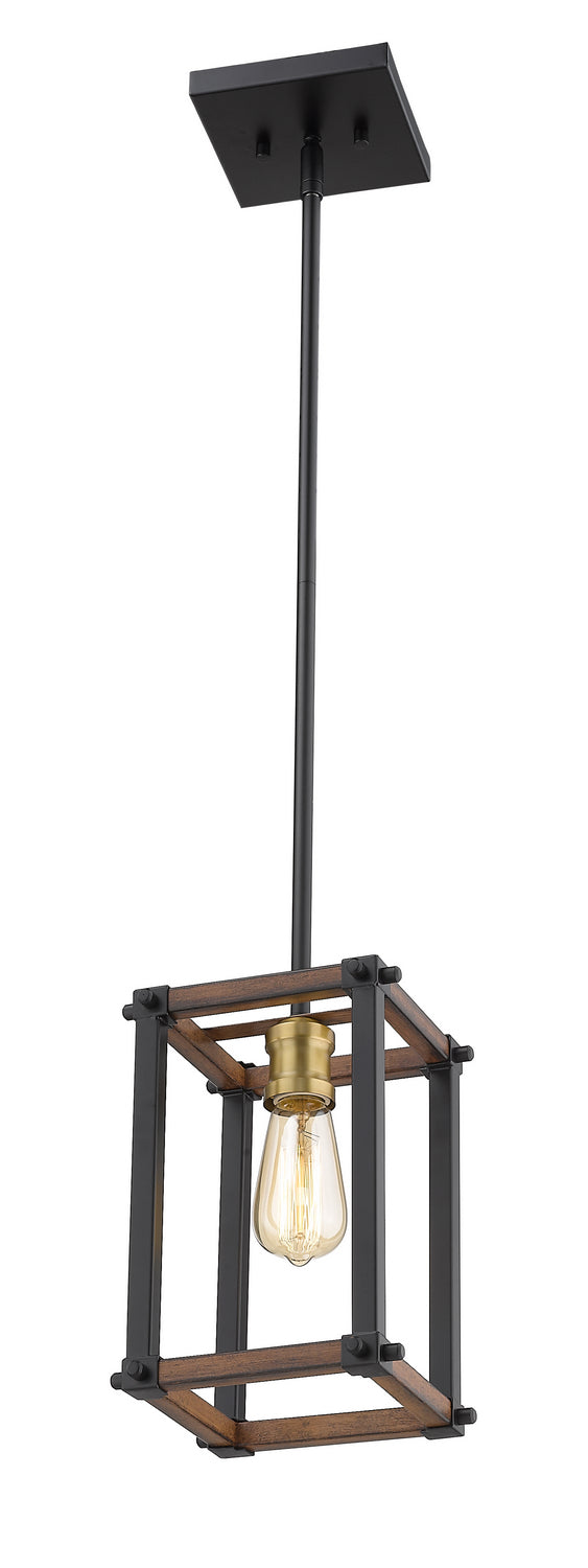 Z-Lite Kirkland 472MPS-RM Pendant Light - Rustic Mahogany
