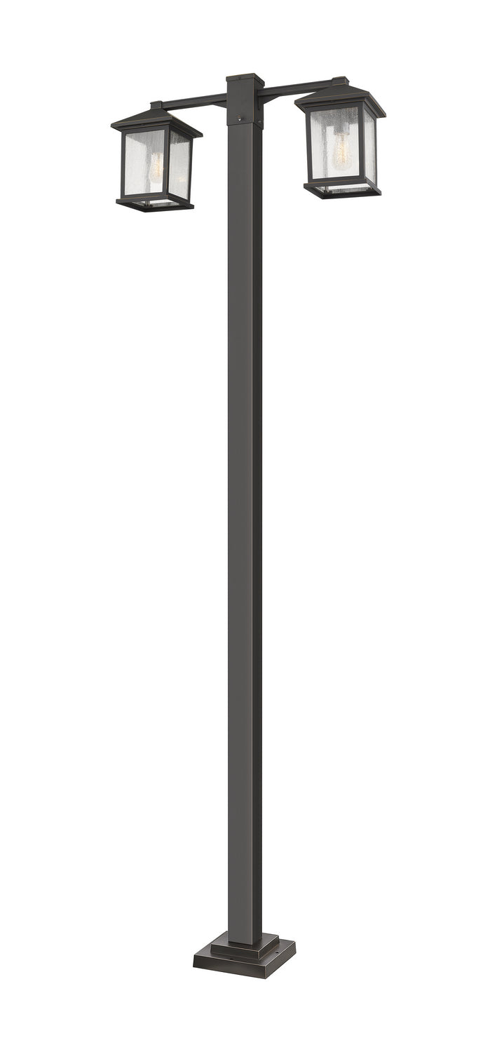 Z-Lite Lighting 531-2-536P-ORB  Portland Outdoor Oil Rubbed Bronze