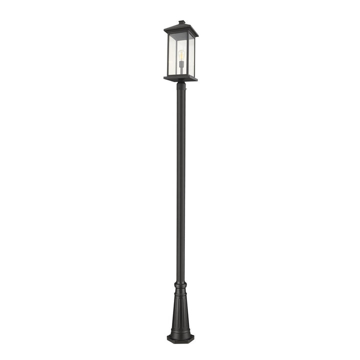 Z-Lite Lighting 531PHBXLR-519P-BK  Portland Outdoor Black