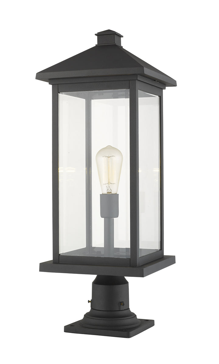 Z-Lite Lighting 531PHBXLR-533PM-BK  Portland Outdoor Black