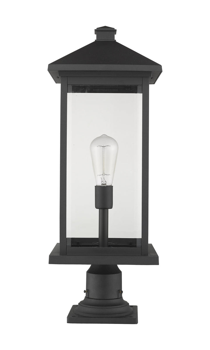 Z-Lite Lighting 531PHBXLR-533PM-BK  Portland Outdoor Black