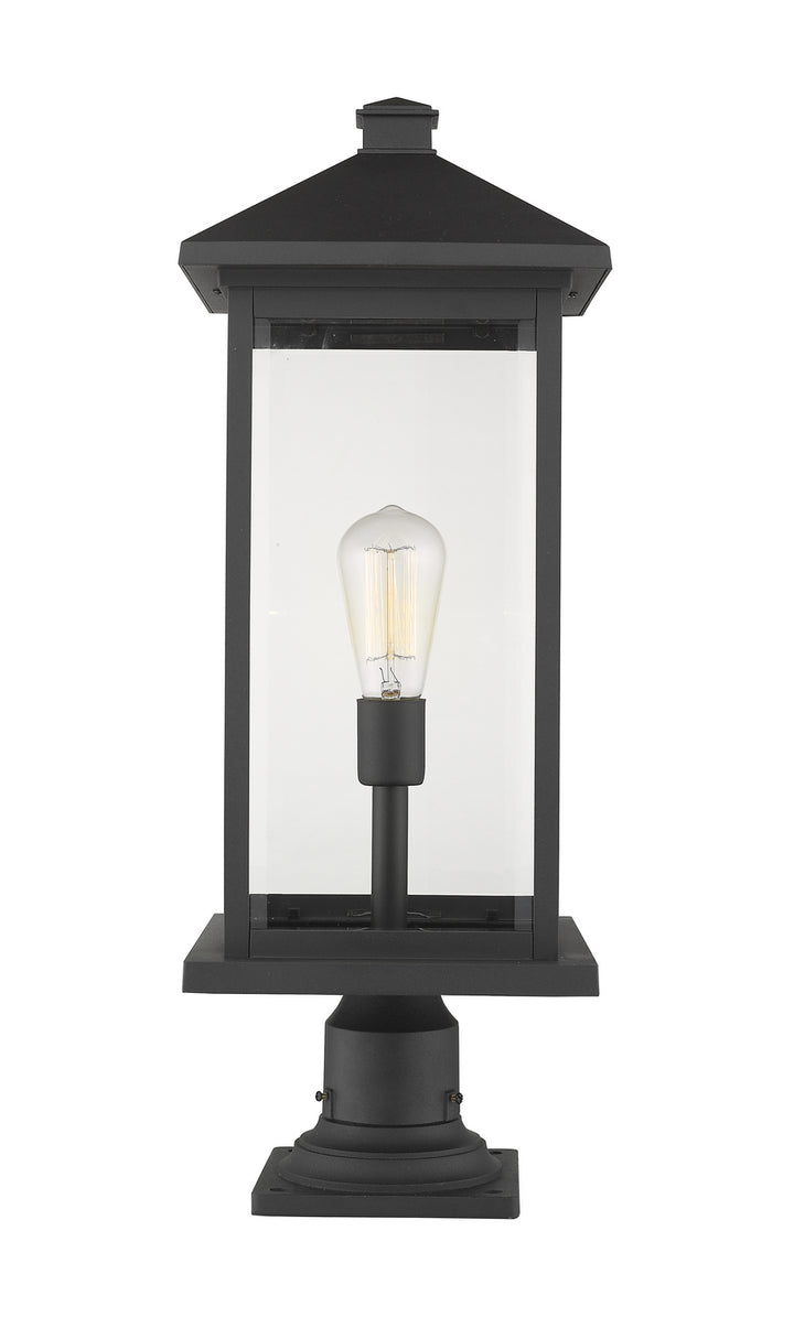 Z-Lite Lighting 531PHBXLR-533PM-BK  Portland Outdoor Black