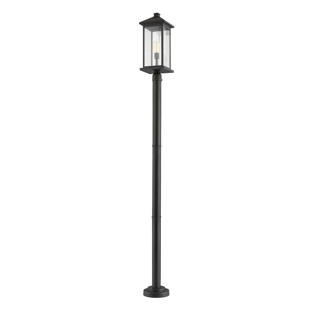 Z-Lite Lighting 531PHBXLR-567P-BK  Portland Outdoor Black