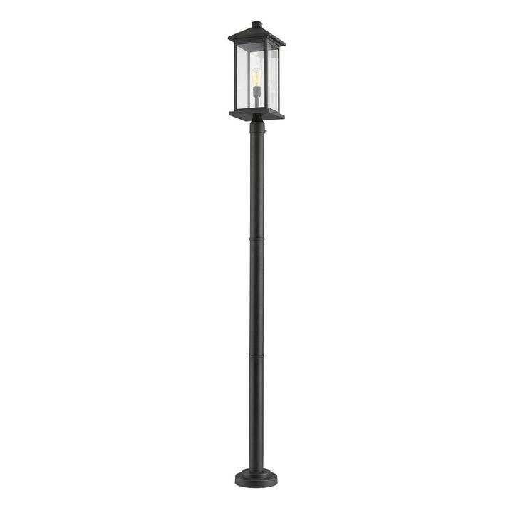 Z-Lite Lighting 531PHBXLR-567P-BK  Portland Outdoor Black