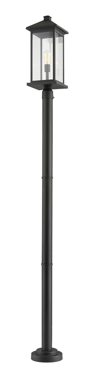 Z-Lite Lighting 531PHBXLR-567P-BK  Portland Outdoor Black