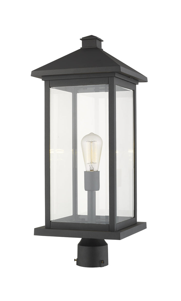 Z-Lite Lighting 531PHBXLR-BK  Portland Outdoor Black