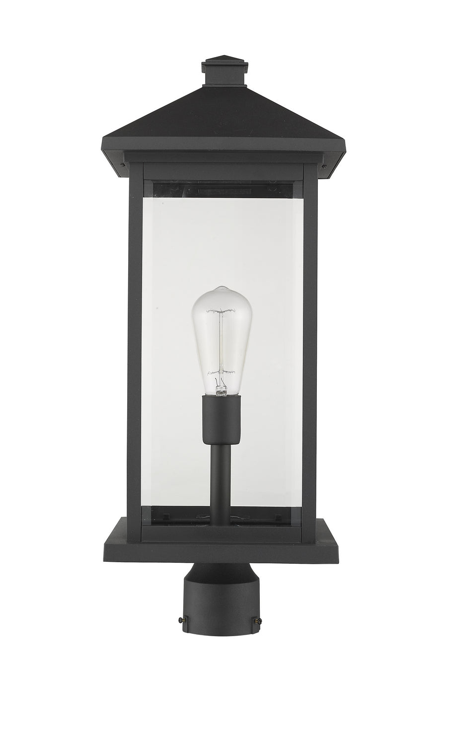 Z-Lite Lighting 531PHBXLR-BK  Portland Outdoor Black