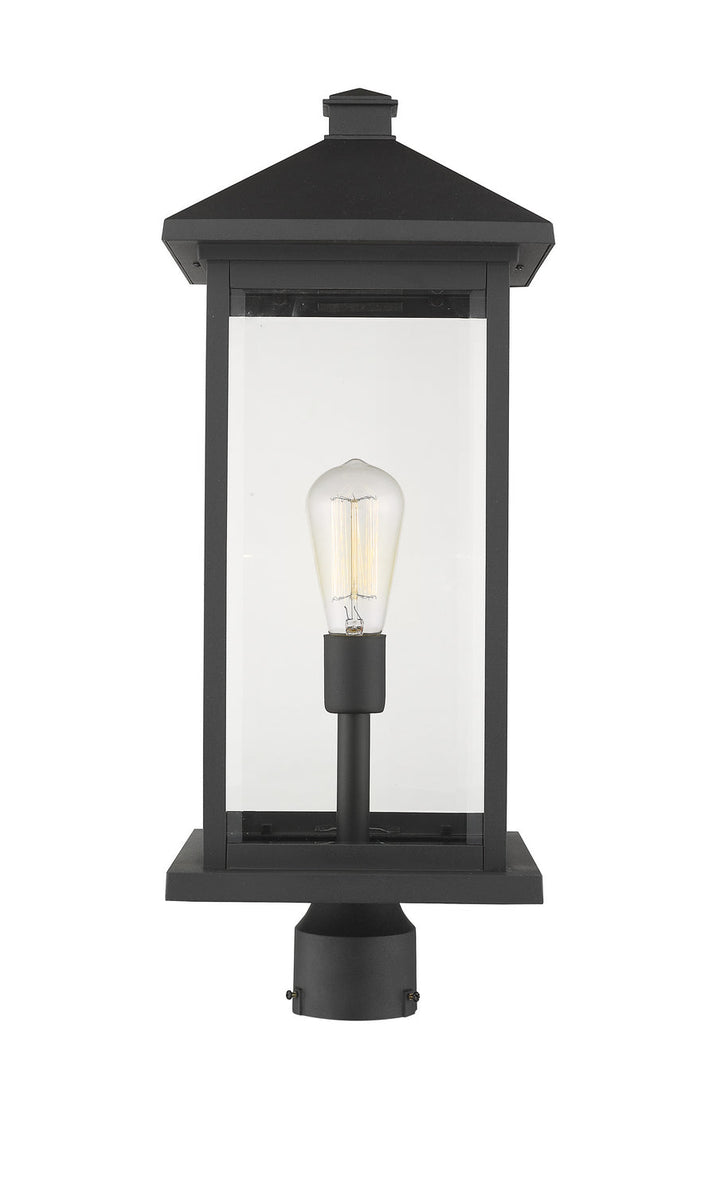 Z-Lite Lighting 531PHBXLR-BK  Portland Outdoor Black