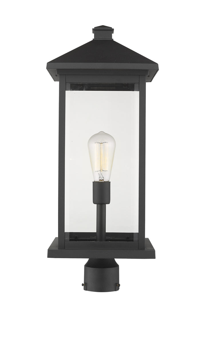 Z-Lite Lighting 531PHBXLR-BK  Portland Outdoor Black