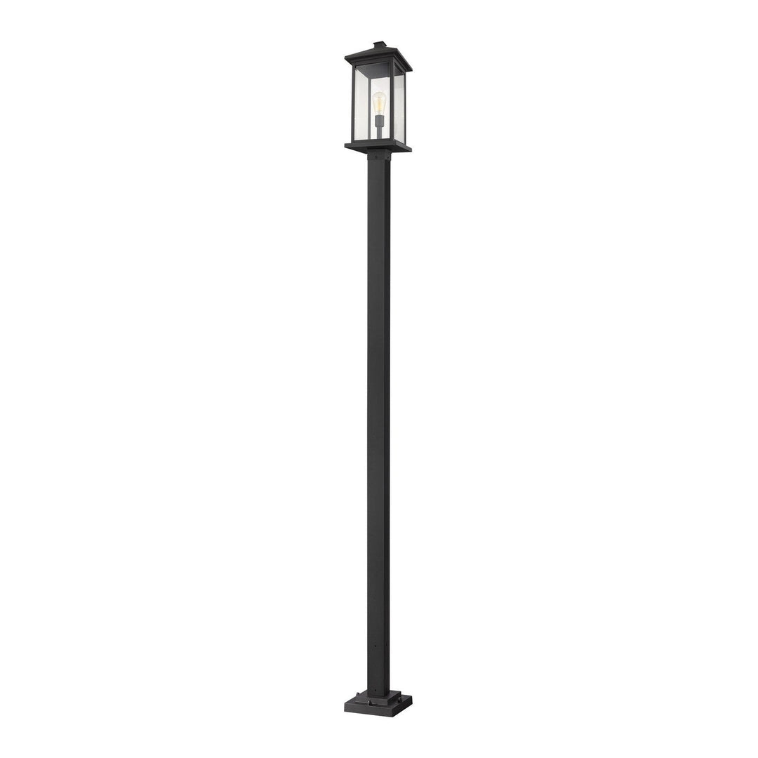 Z-Lite Lighting 531PHBXLS-536P-BK  Portland Outdoor Black