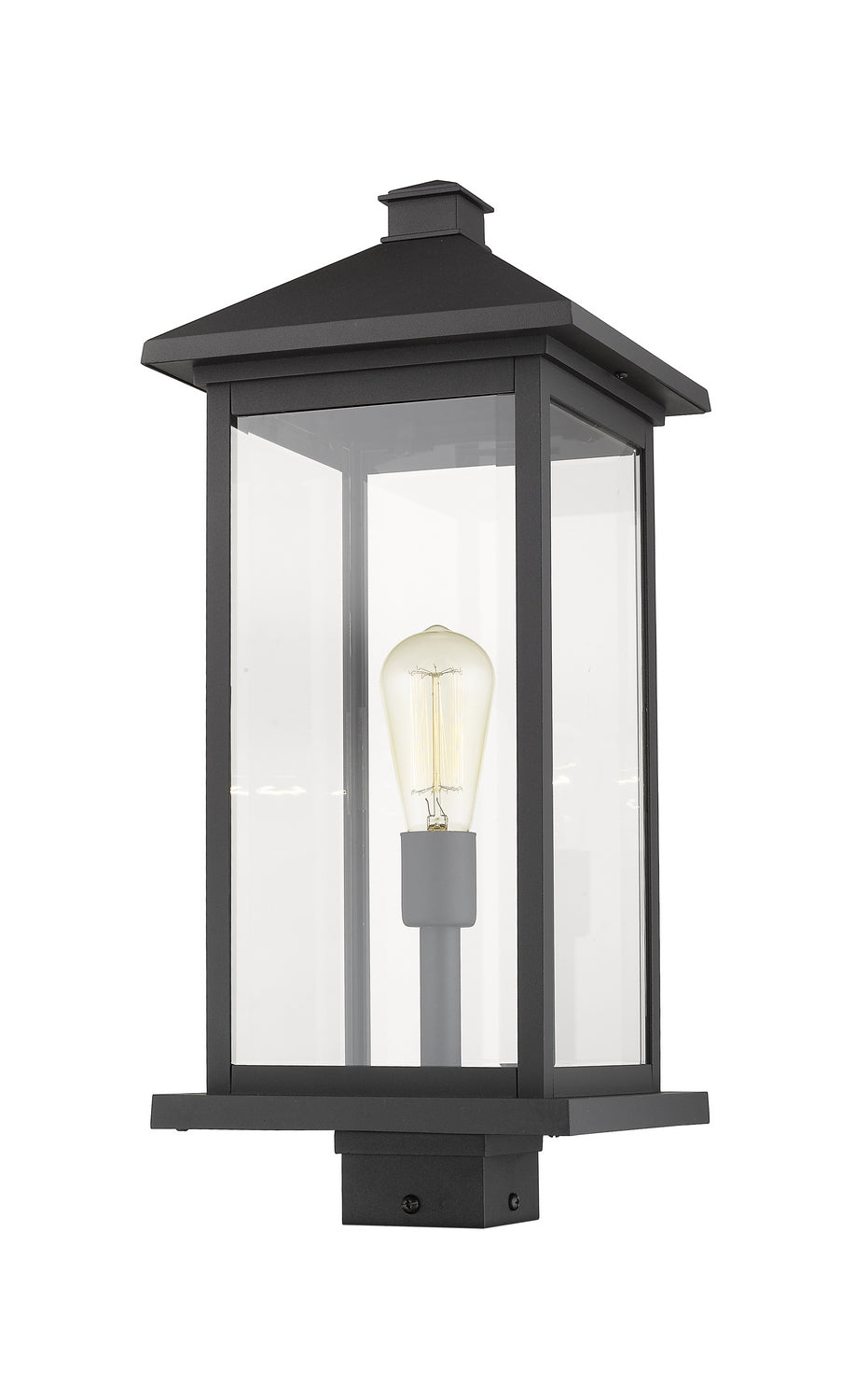 Z-Lite Lighting 531PHBXLS-BK  Portland Outdoor Black