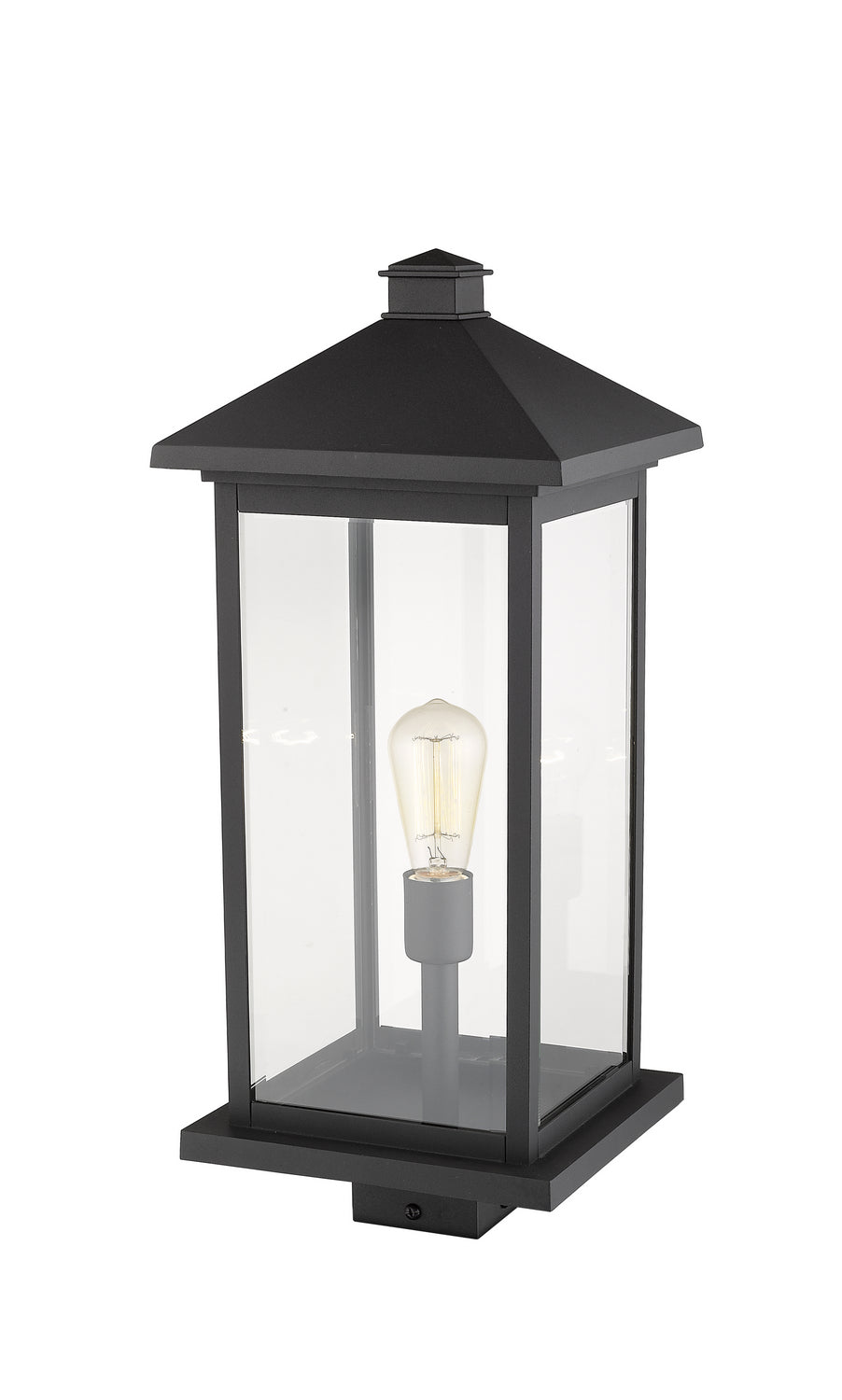 Z-Lite Lighting 531PHBXLS-BK  Portland Outdoor Black