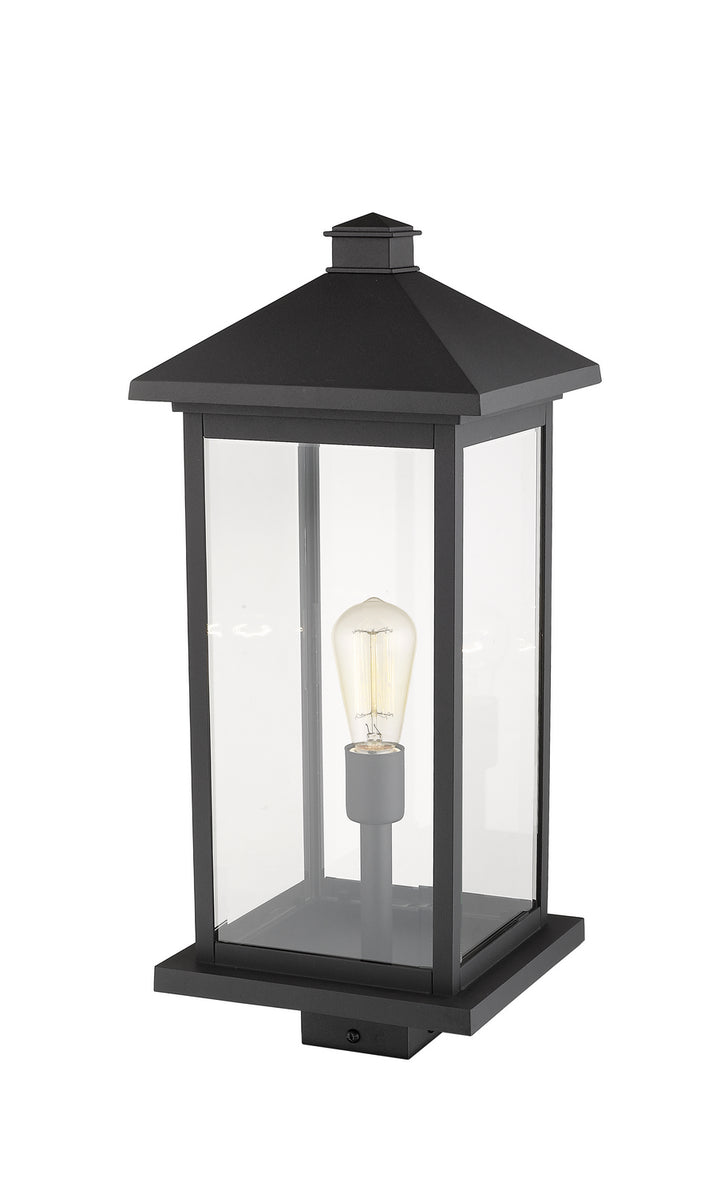 Z-Lite Lighting 531PHBXLS-BK  Portland Outdoor Black