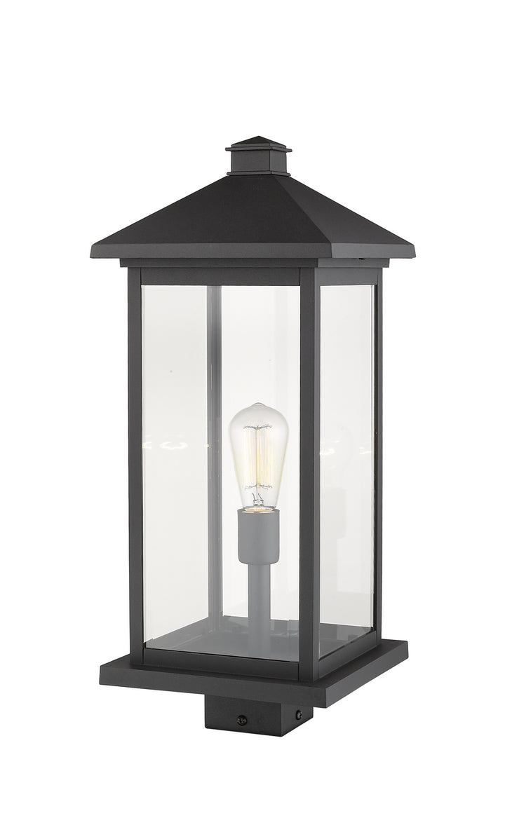 Z-Lite Lighting 531PHBXLS-BK  Portland Outdoor Black