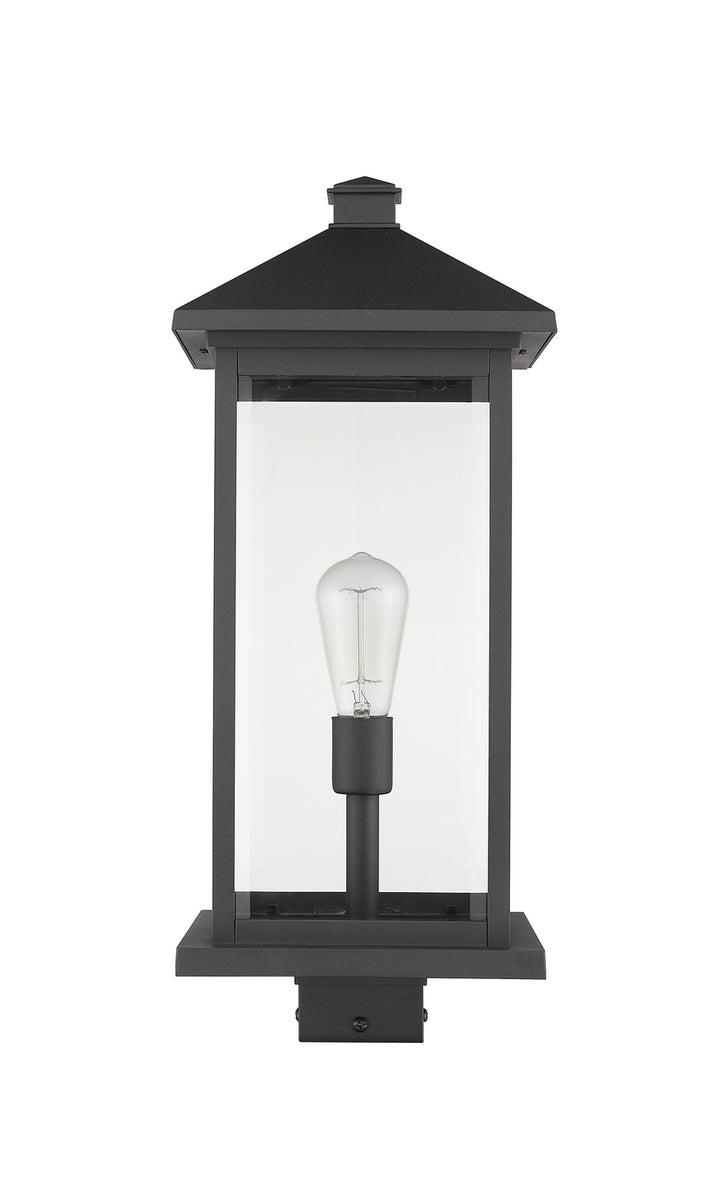 Z-Lite Lighting 531PHBXLS-BK  Portland Outdoor Black