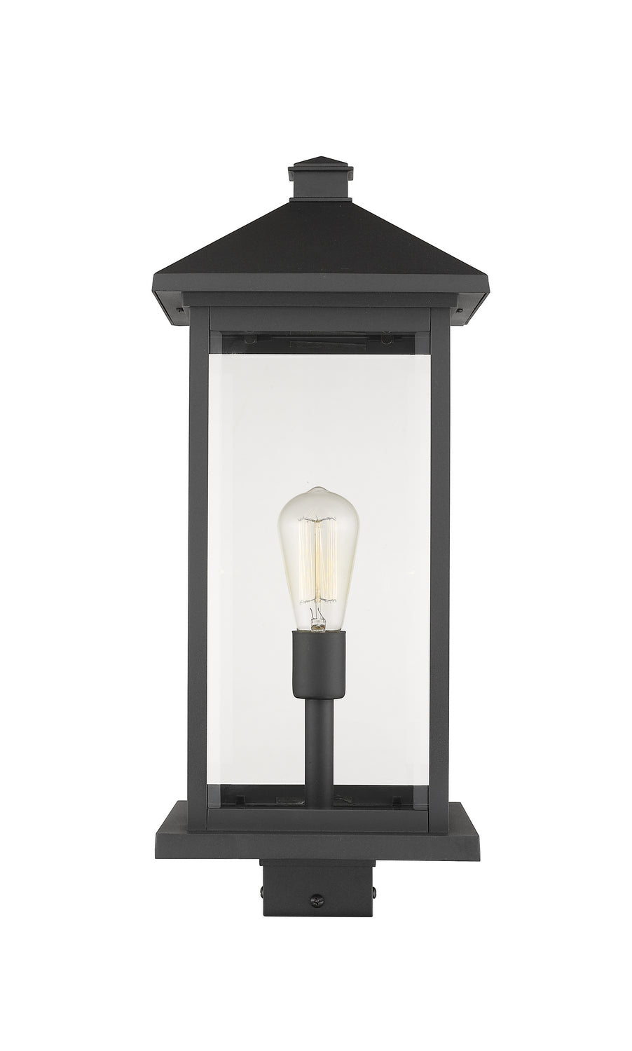 Z-Lite Lighting 531PHBXLS-BK  Portland Outdoor Black