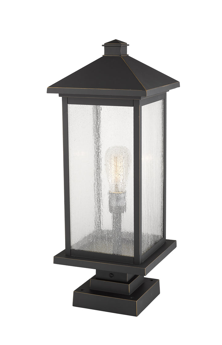 Z-Lite Lighting 531PHBXLS-SQPM-ORB  Portland Outdoor Oil Rubbed Bronze
