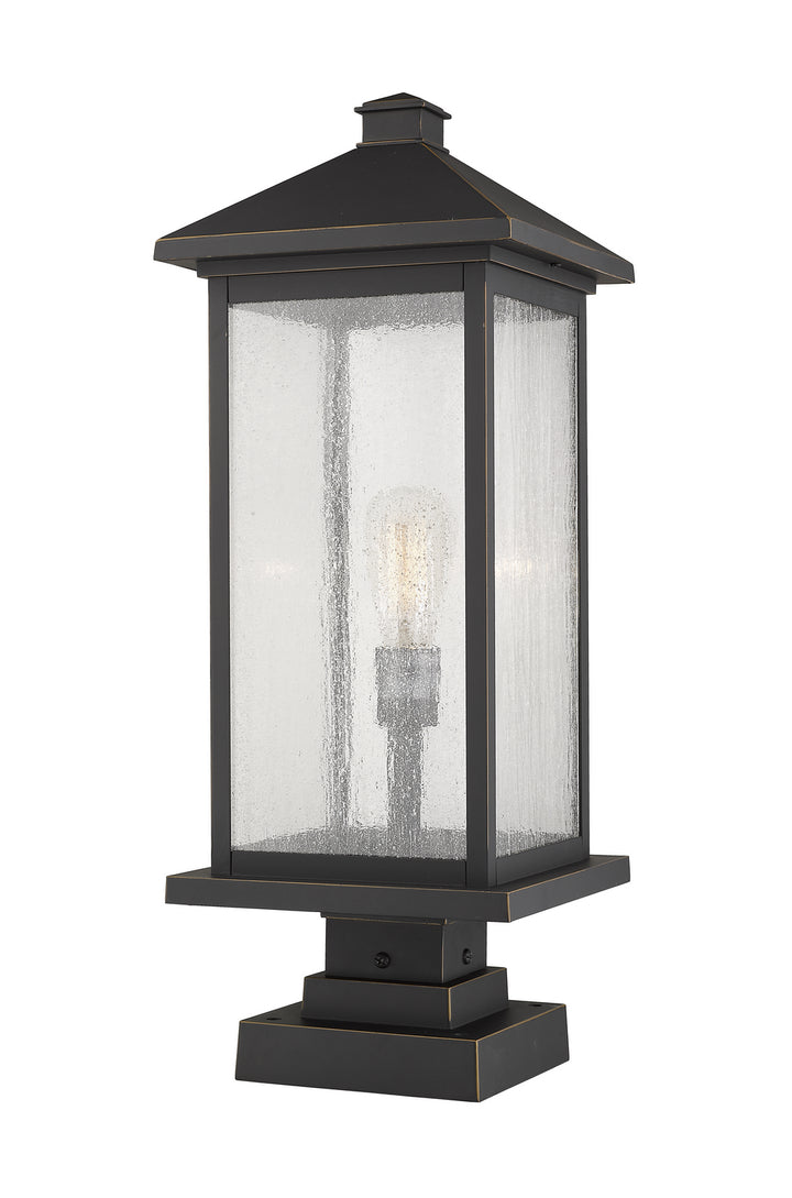Z-Lite Lighting 531PHBXLS-SQPM-ORB  Portland Outdoor Oil Rubbed Bronze