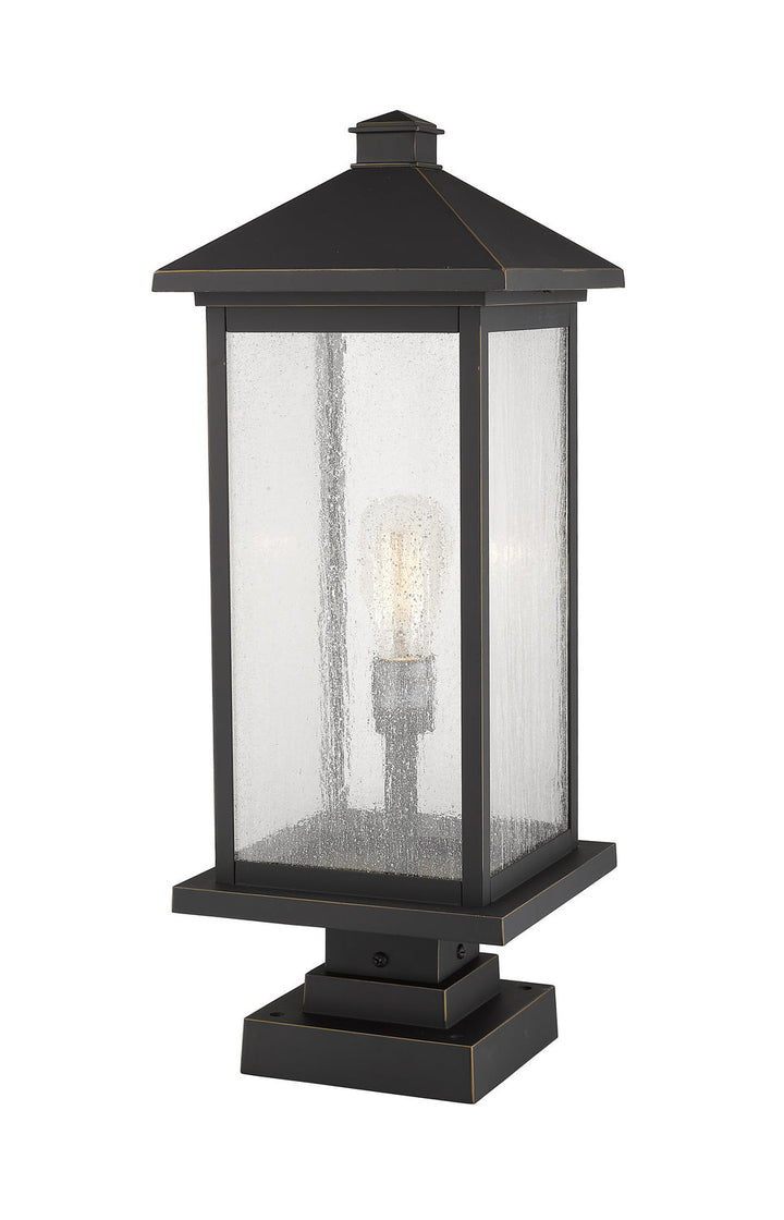 Z-Lite Lighting 531PHBXLS-SQPM-ORB  Portland Outdoor Oil Rubbed Bronze