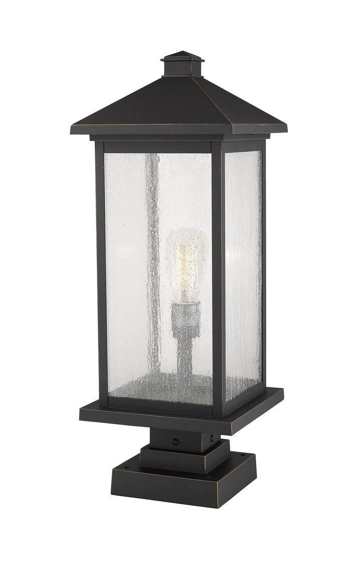 Z-Lite Lighting 531PHBXLS-SQPM-ORB  Portland Outdoor Oil Rubbed Bronze